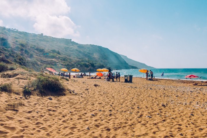 ramla bay gozo malta
